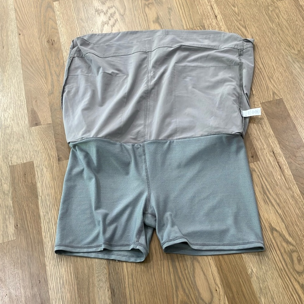 Athleta Women's Gray Golf Tennis Active Stretch Polyester Skort Shorts Skirt - Picture 3 of 8